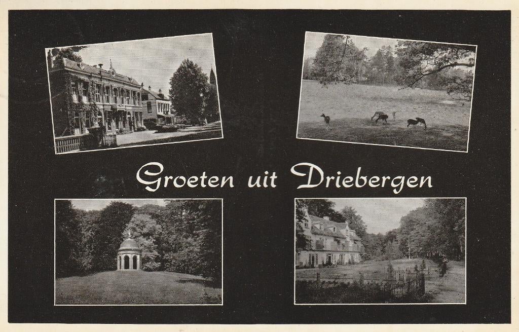 Driebergen, Ophalen of Verzenden, 1940 tot 1960, Gelopen, Utrecht