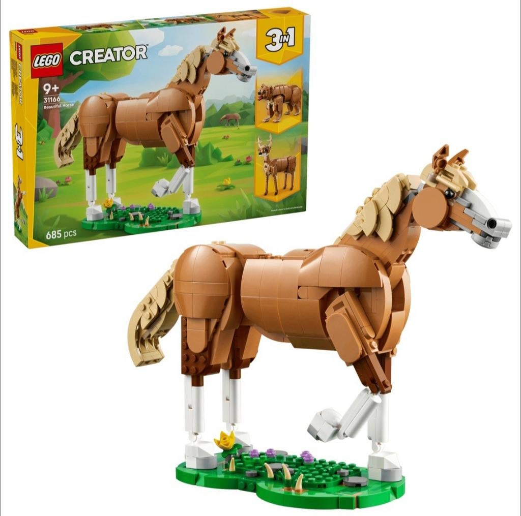 Nieuw! Lego 31166 prachtig paard, Ophalen of Verzenden, Nieuw