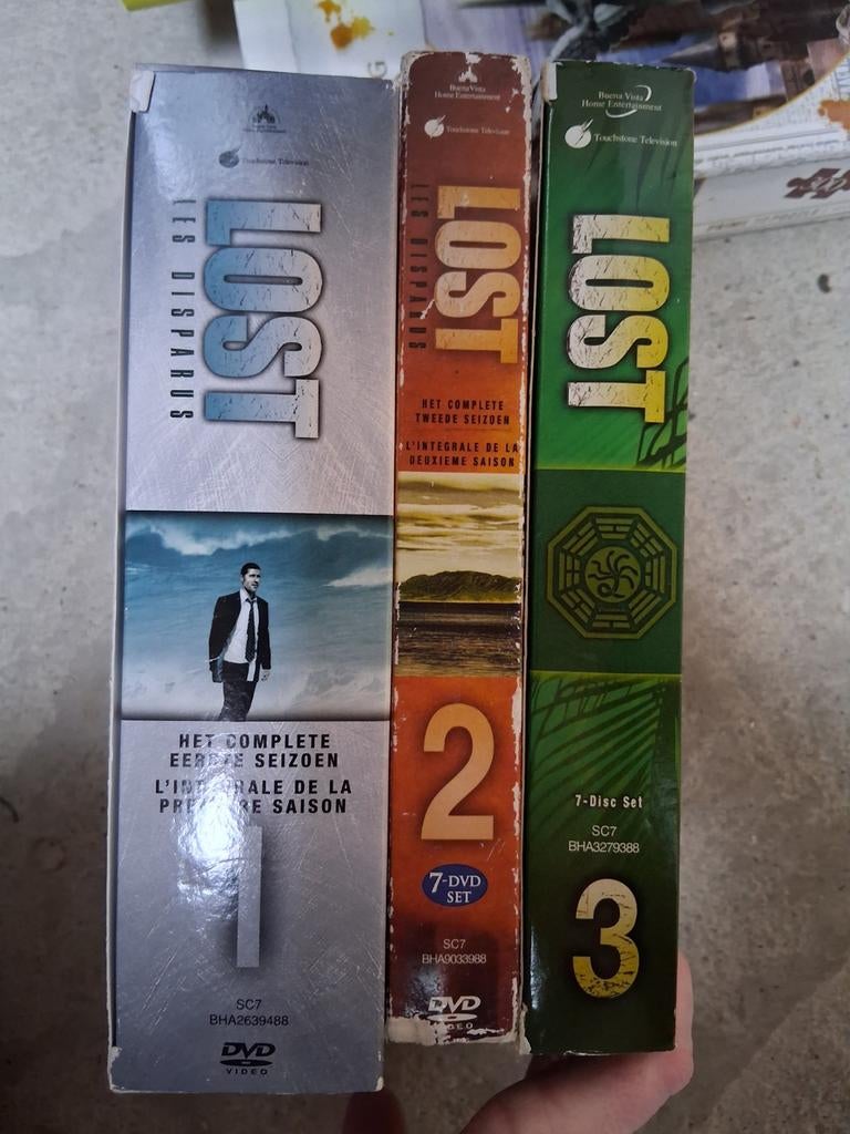 Serie lost seizoen 1,2 en 3, Vanaf 12 jaar, Ophalen of Verzenden, Gebruikt, Actie en Avontuur