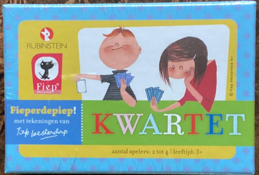 Fieperdepiep! Kwartetspel. nieuw in seal. Vanaf 3 jaar, Ophalen of Verzenden, Meer dan 50 stukjes, Nieuw