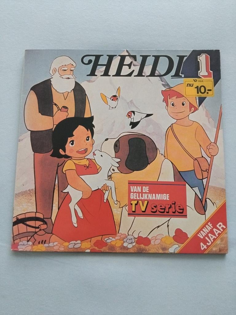 Heidi 1 - De Kleine Heidi (TV serie)  LP., Cd's en Dvd's, Vinyl | Kinderen en Jeugd, Ophalen of Verzenden, Gebruikt