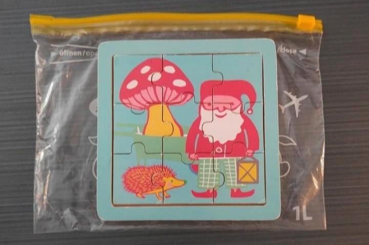 leuke houten kabouter puzzel, Ophalen of Verzenden