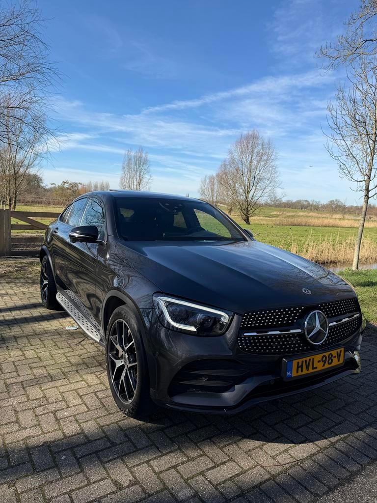 Mercedes GLC 300 4MATIC Coupé AMG – Full option – Burmester, Auto's, Automaat, Euro 5, Zwart, 4 cilinders