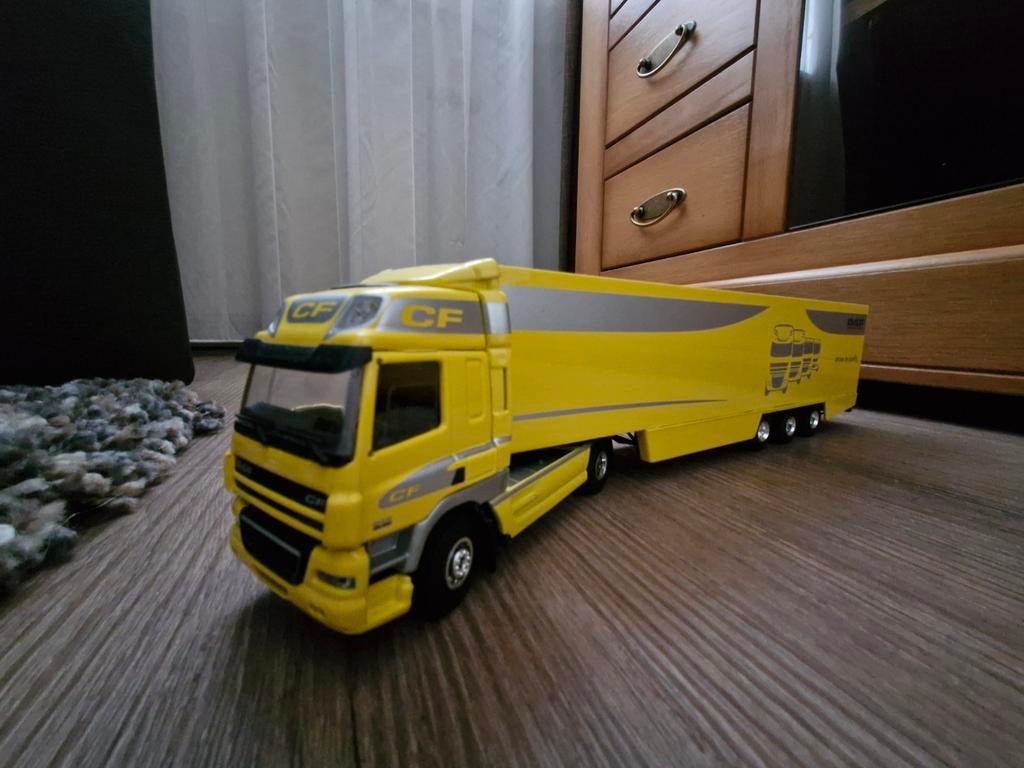 Daf cf demo schaal 1 op 50, Hobby en Vrije tijd, Modelauto's | 1:50, Ophalen of Verzenden, Bus of Vrachtwagen, Tekno