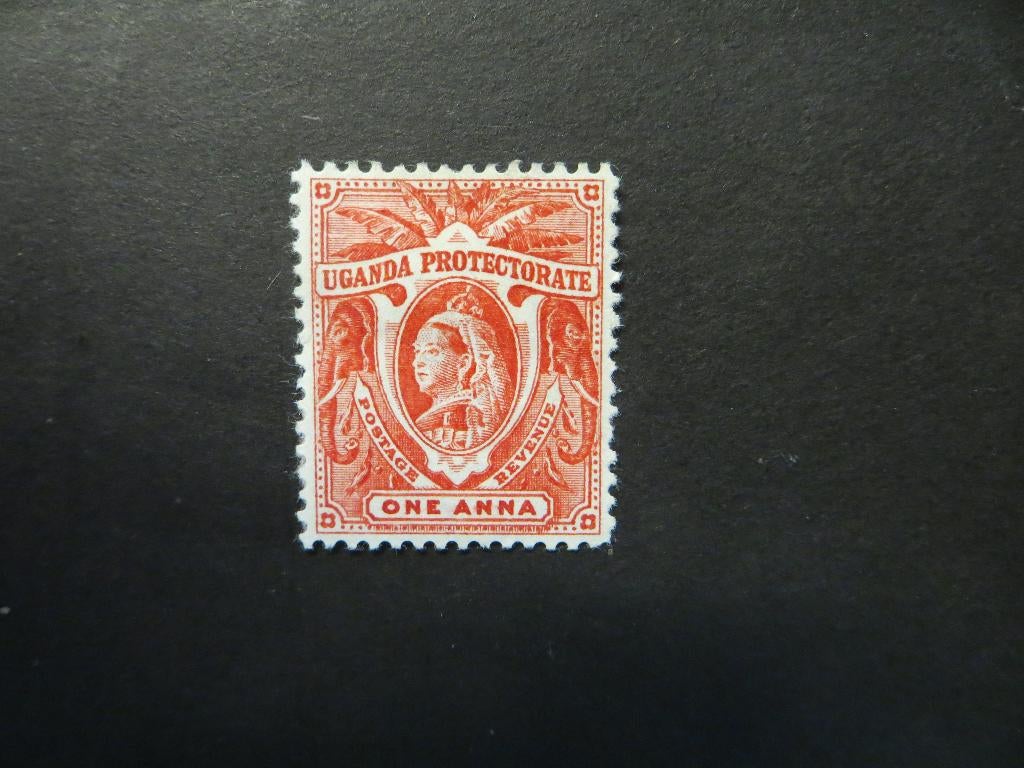 A11140: Uganda QV 1 anna, Ophalen of Verzenden, Tanzania