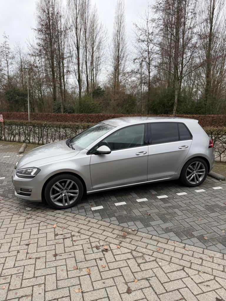 Volkswagen Golf 2.0 TDI DSG 2015 | Matrix LED | Massage, Auto's, Volkswagen, USB, Zwart, 4 cilinders, 150 pk
