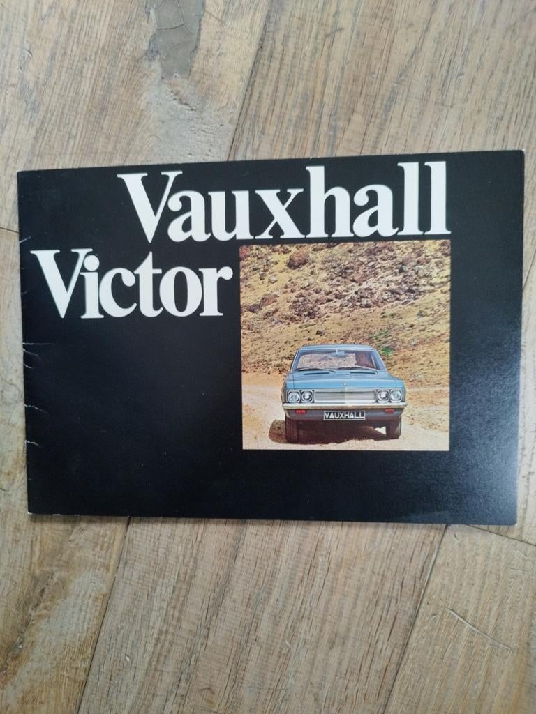 Vauxhall Victor brochure uit 1970 - Nederlands, Vauxhall, Ophalen of Verzenden, Zo goed als nieuw, Overige merken