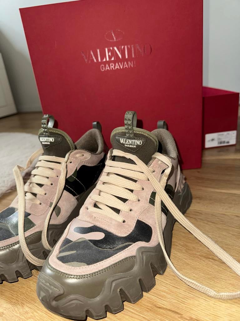 Valentino Garavani sneakers, Ophalen, Gedragen, Groen, Sneakers of Gympen