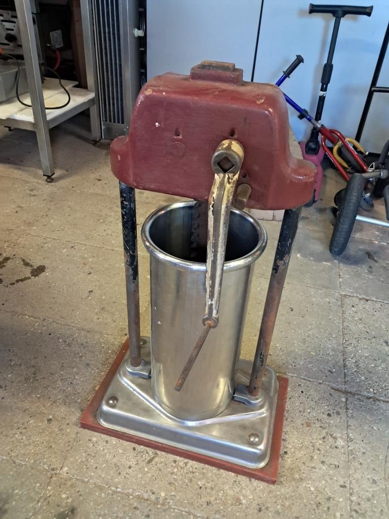 Stopbus worstmachine slagerij worstenvuller, Ophalen of Verzenden