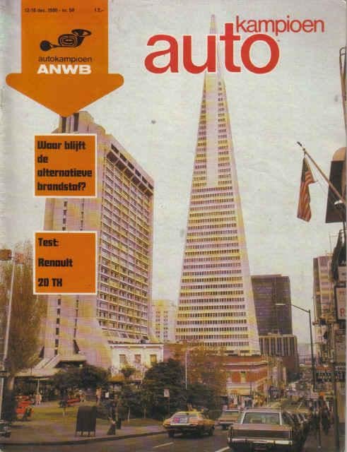 Autokampioen 50 1980 : Talbot Matra Murena - Subaru Leone, Ophalen of Verzenden, Gelezen, Algemeen