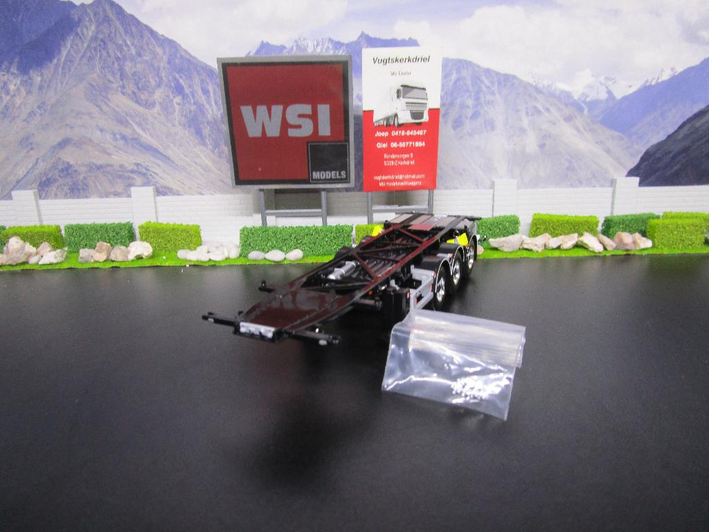 Wsi White Line 03-1148, Swapbody Tank Container Chassis 3as, Ophalen, Nieuw, Bus of Vrachtwagen, Wsi