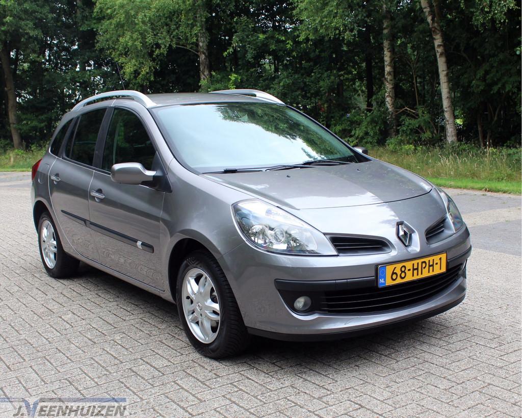 Renault Clio Estate 1.2 TCE Sélection Business Sport | 2009, Voorwielaandrijving, Zwart, 4 cilinders, 1095 kg