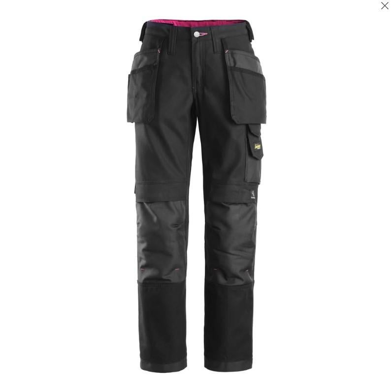 Snickers Women's HP Trousers mt 48, Kleding | Dames, Broeken en Pantalons, Nieuw, Maat 46/48 (XL) of groter, Zwart, Lang, Ophalen of Verzenden