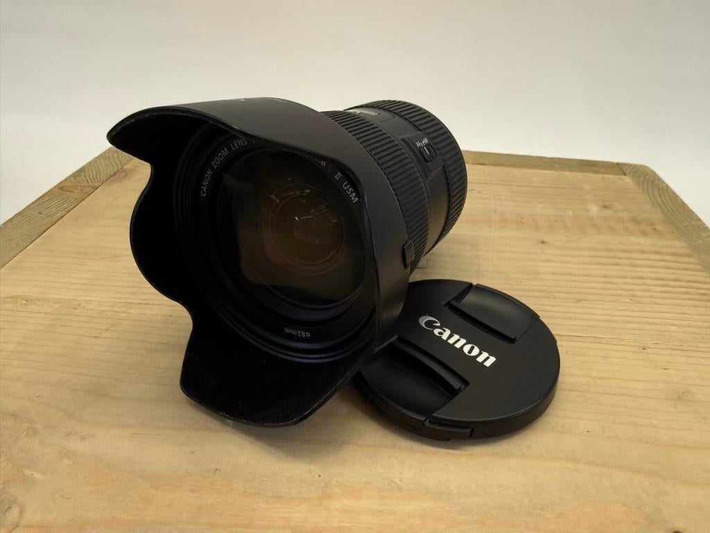 Canon EF 24-70 2.8 II, Audio, Tv en Foto, Fotografie | Lenzen en Objectieven, Ophalen of Verzenden, Zo goed als nieuw, Standaardlens