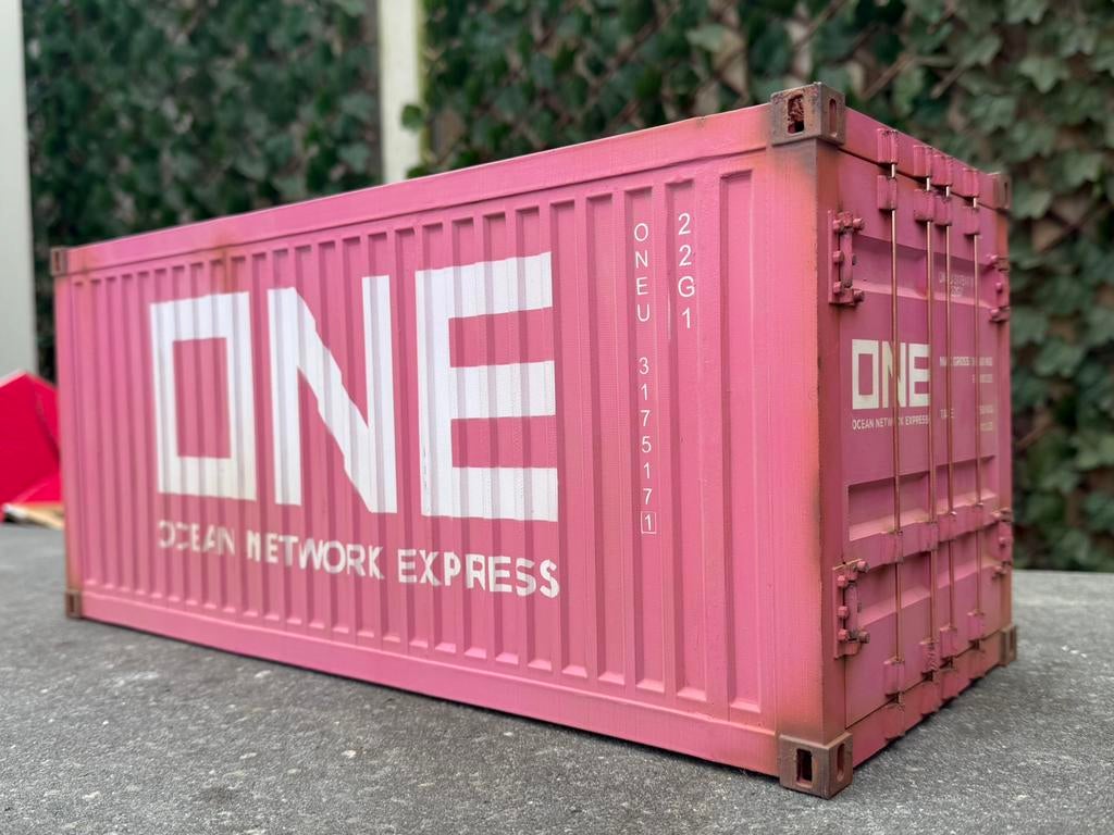 Nieuwe 1/14 3D geprinte ONE 20ft, Schaal 1:14, Nieuw, Onderdeel, RTR (Ready to Run)