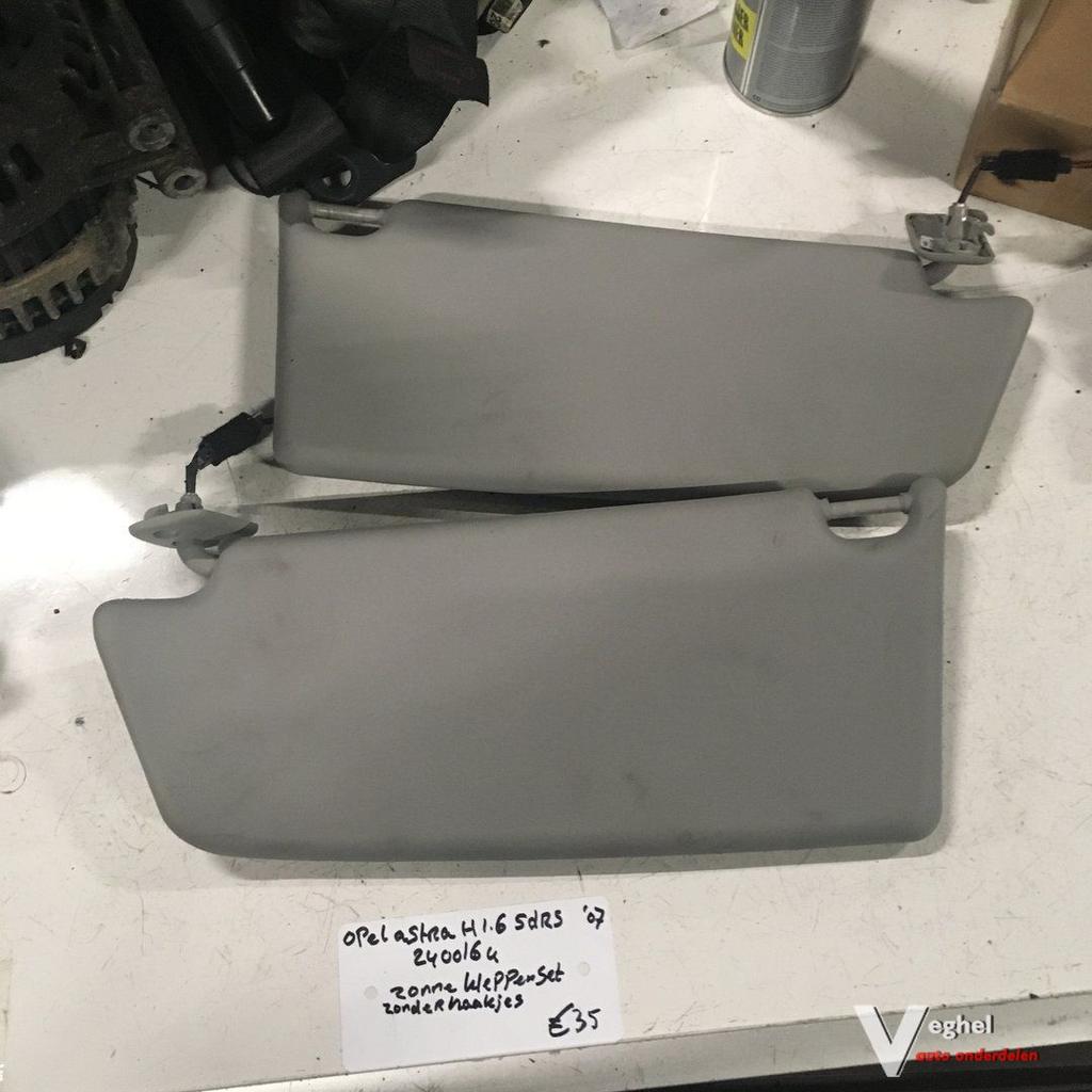 Opel Astra H 1.6 5drs 2007 Wagennr 240064   Zonnekleppen, Gebruikt, -, -, Ophalen of Verzenden
