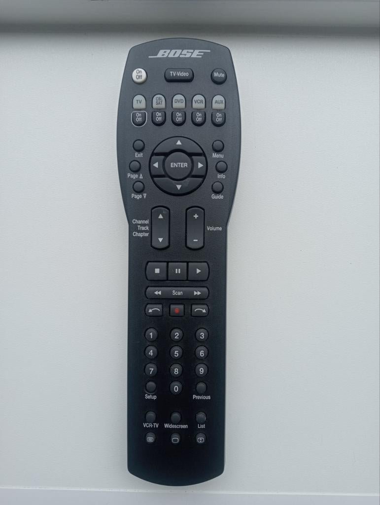 Bose afstandsbediening zgan, Audio, Tv en Foto, Afstandsbedieningen, Ophalen of Verzenden, Zo goed als nieuw