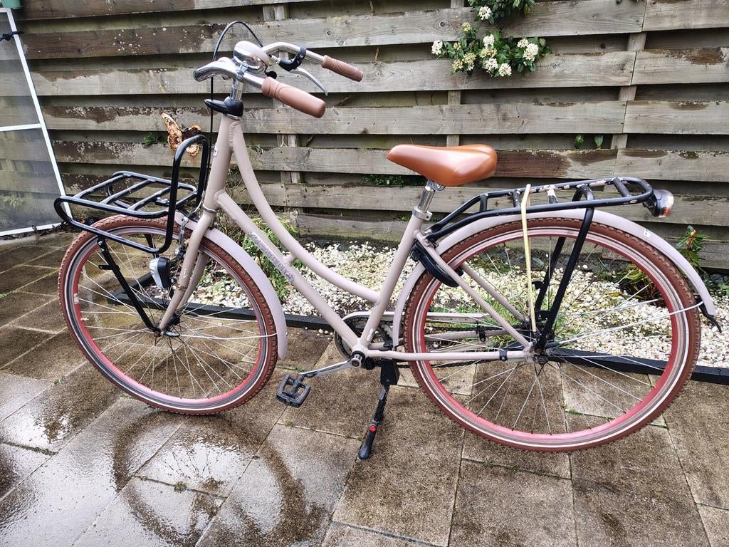 Meidenfiets met voordrager, Ophalen, Gebruikt, Overige merken