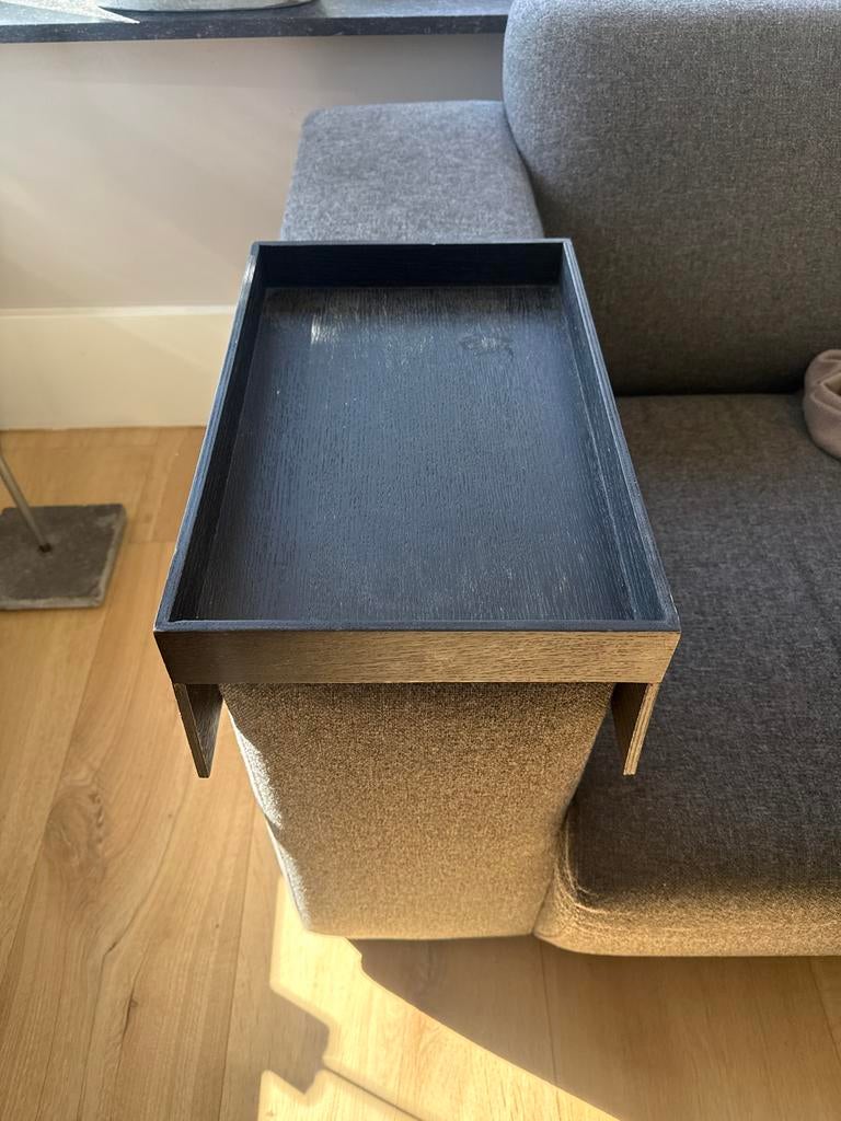 Houten plateau voor bankleuning, merk Baan, Hout, Zwart, Overige stijlen, Ophalen of Verzenden