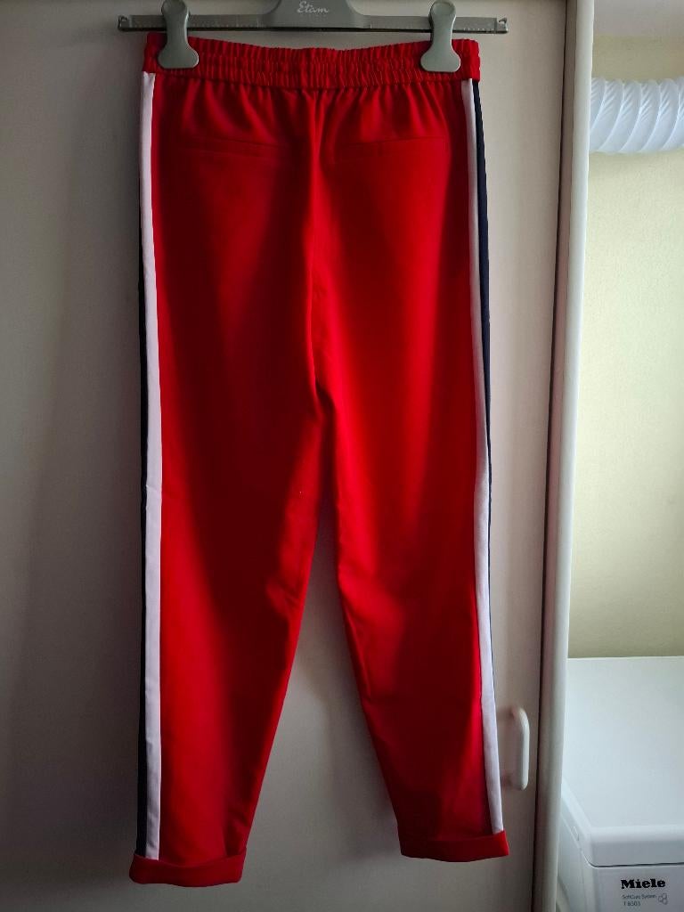 Rode "joggingbroek", Kleding | Dames, Ophalen of Verzenden, Zo goed als nieuw, Only You, Maat 34 (XS) of kleiner