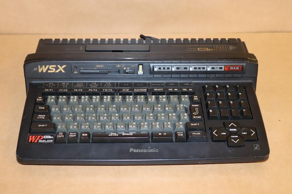 MSX2+ Panasonic Personal Computer FS-A1WSX JAPAN msx, Spelcomputers en Games, Spelcomputers | Overige, Ophalen of Verzenden, Gebruikt
