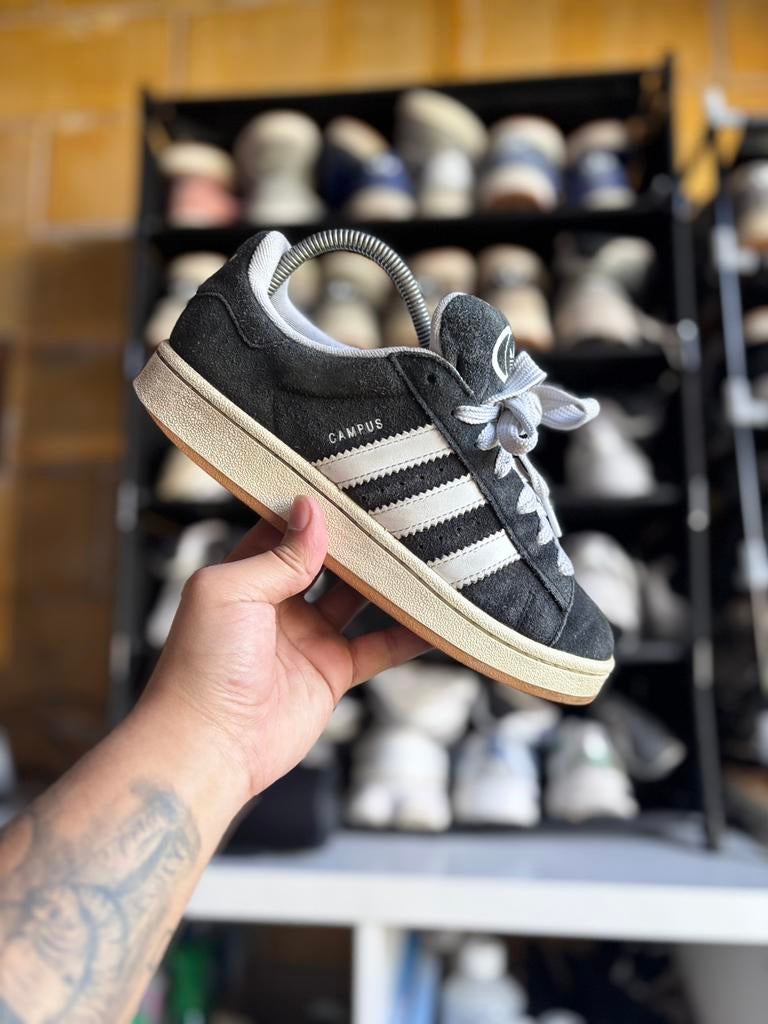 Adidas Campus 00S Core Black 38 2/3, Kleding | Dames, Schoenen, Ophalen of Verzenden, Zo goed als nieuw, Zwart, Sneakers of Gympen