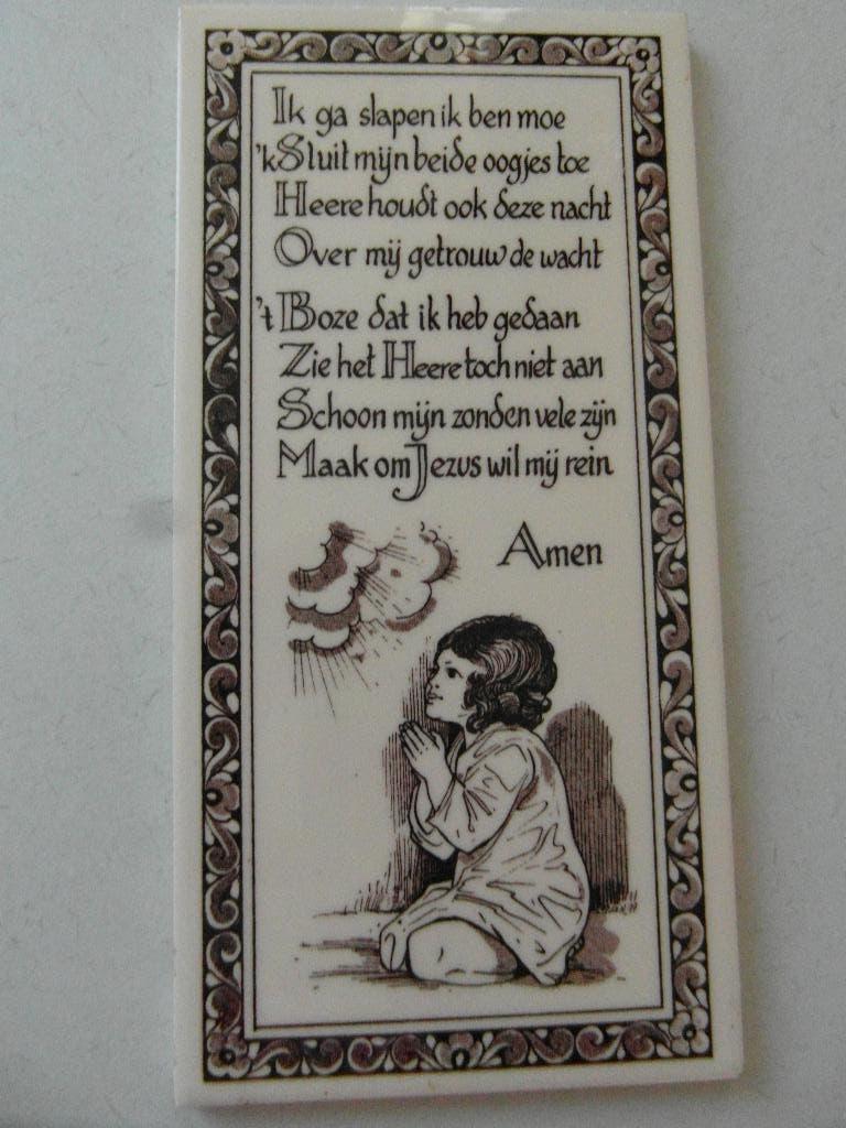 Tegels ik ga slapen, Huis en Inrichting, Ophalen of Verzenden, Zo goed als nieuw