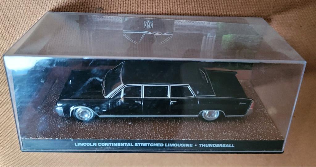 James Bond Car Collectie Lincoln., Ophalen of Verzenden, Zo goed als nieuw, Auto, Overige merken