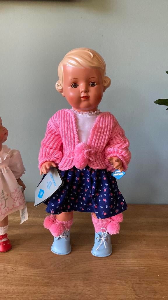 🐢Schildpadpop Inge🐢, Verzamelen, Poppen, Ophalen of Verzenden, Zo goed als nieuw, Pop