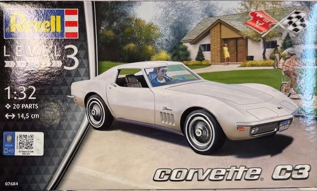 Coelianmodels, Revell 07684, Corvette C3, 1/32, € 11,99, Hobby en Vrije tijd, Auto, Revell, Groter dan 1:32, Nieuw