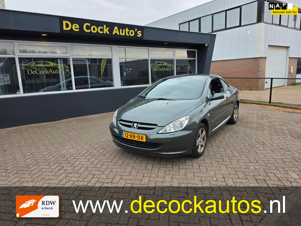 Peugeot 307 CC 2.0-16V, Voorwielaandrijving, Parkeersensor, Gebruikt, 4 cilinders