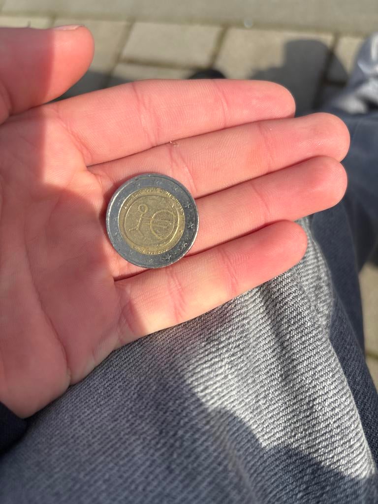 Zeldzame 2 Euro Stickman Munt - 2007 Verdrag van Rome, Postzegels en Munten, Munten | Europa | Euromunten, Losse munt, 2 euro