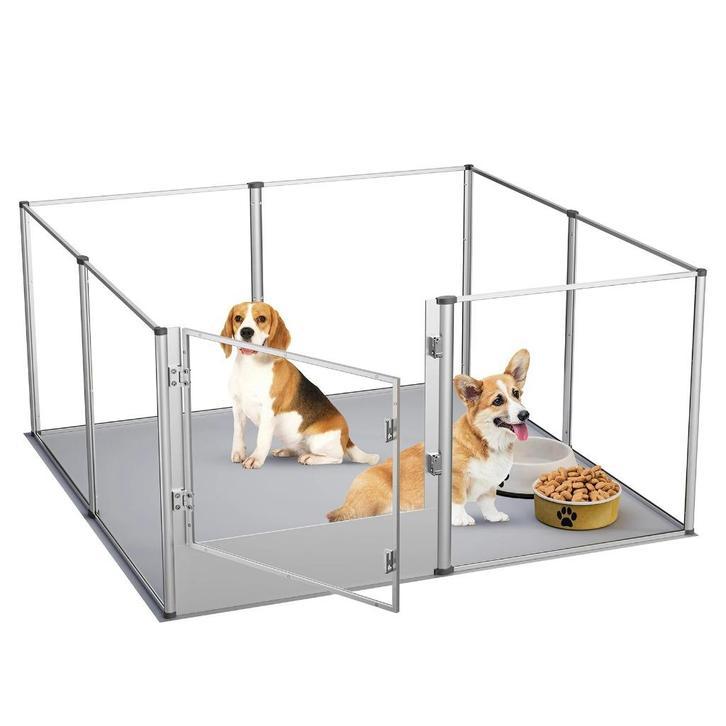 Honden Hek Kennel - Clear Box - Indoor- bench, Niet ingevuld, Verzenden, Niet ingevuld, Nieuw