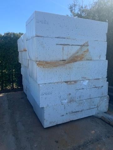 isolatie tempex blokken eps piepschuim, Ophalen, Dakisolatie, Gebruikt, 12 cm of meer