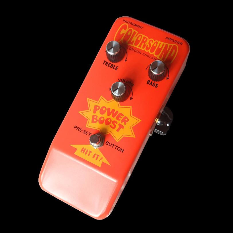 Colorsound Power Boost, Ophalen of Verzenden, Gebruikt, Distortion, Overdrive of Fuzz