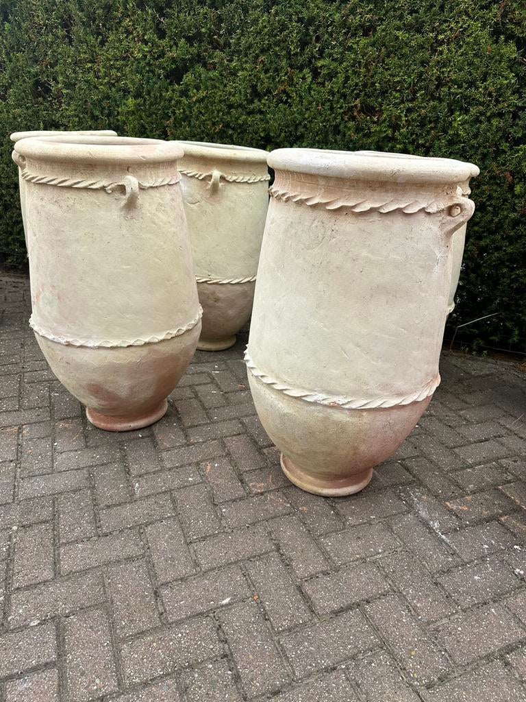 Grote terracotta potten, Ophalen, 40 cm of meer, Rond, Nieuw