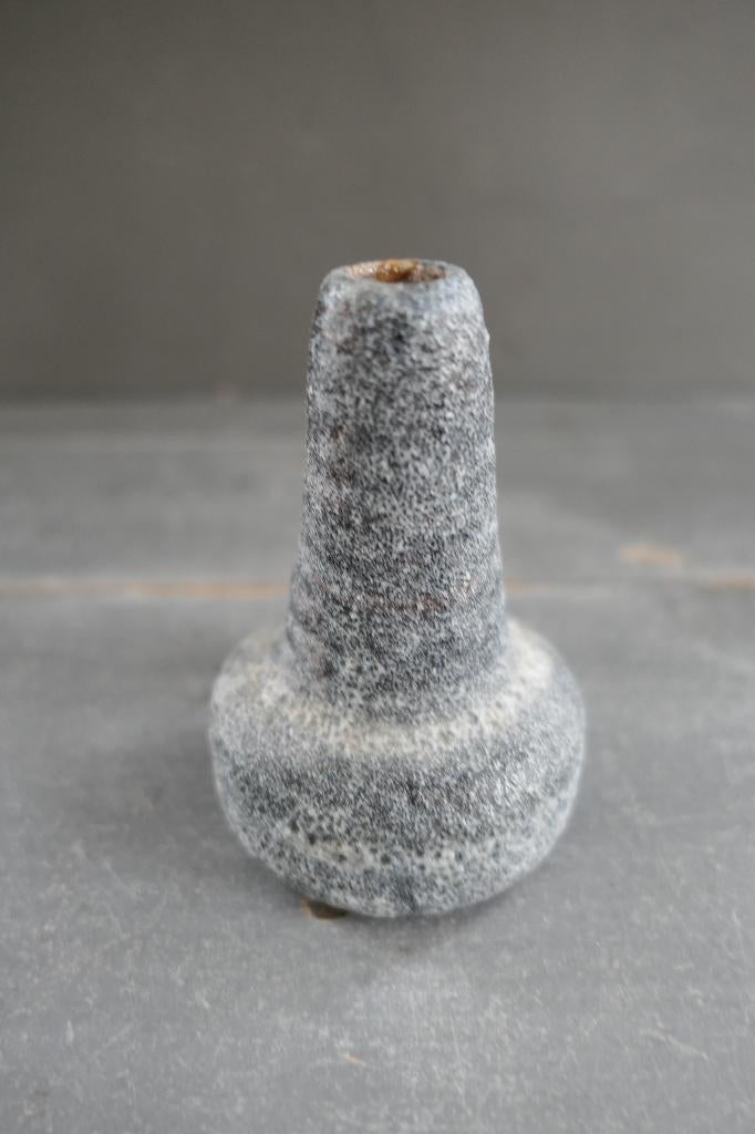 Vintage vaas vaasje blauw wit, Verzenden