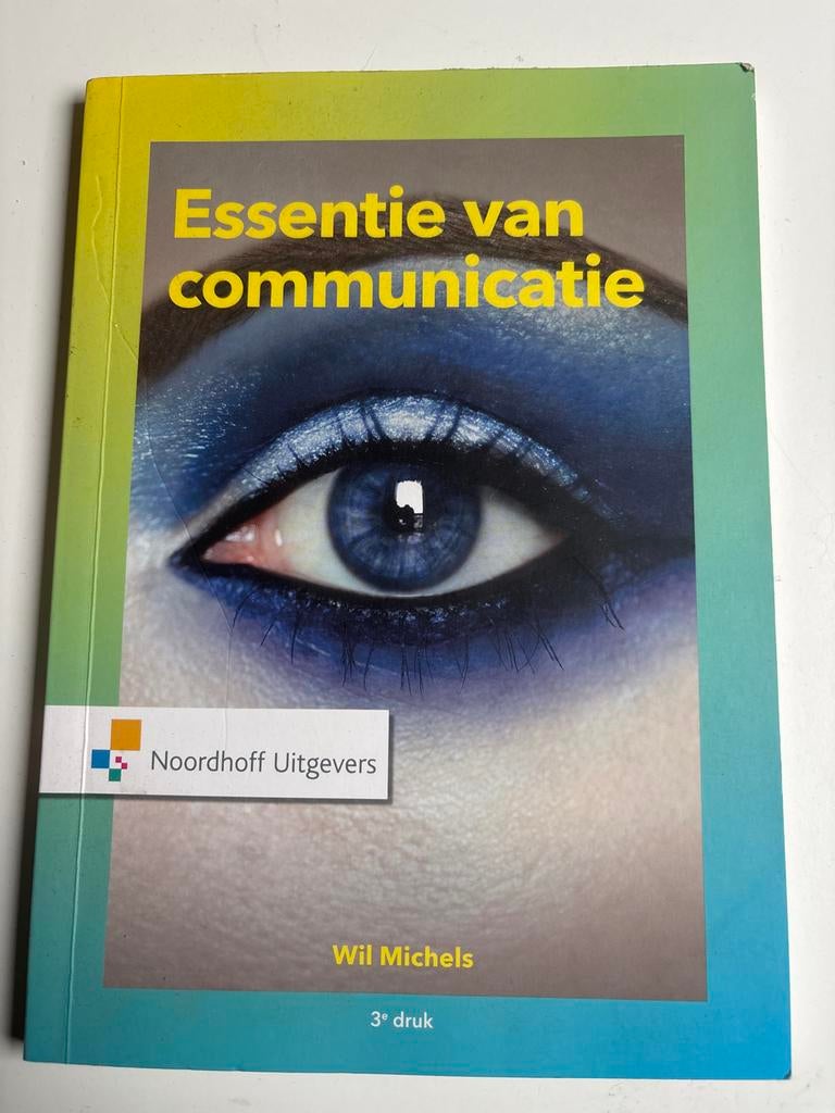 Essentie van Communicatie - Wil Michels, Ophalen of Verzenden, Gamma, Zo goed als nieuw, HBO