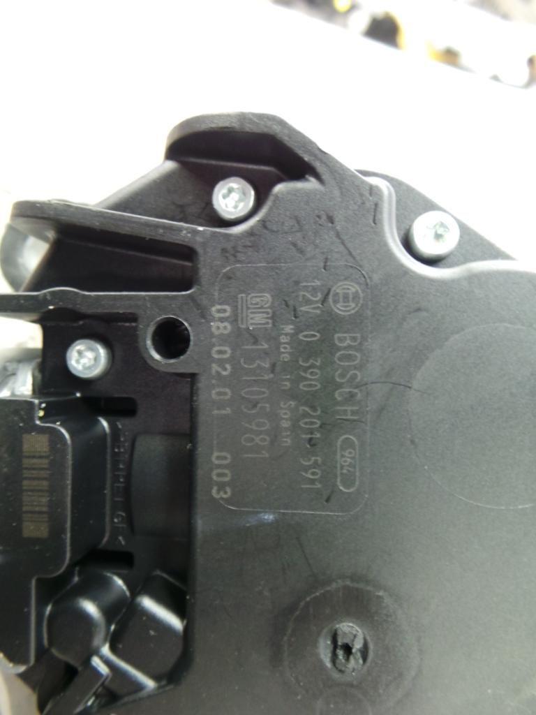 OPEL ASTRA RUITENWISSERMOTOR ACHTER 2008, Ophalen of Verzenden, Gebruikt, Stiba lid