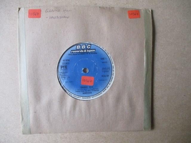 s2507 hawkshaw - grange hill, Ophalen, Gebruikt, 7 inch, Single