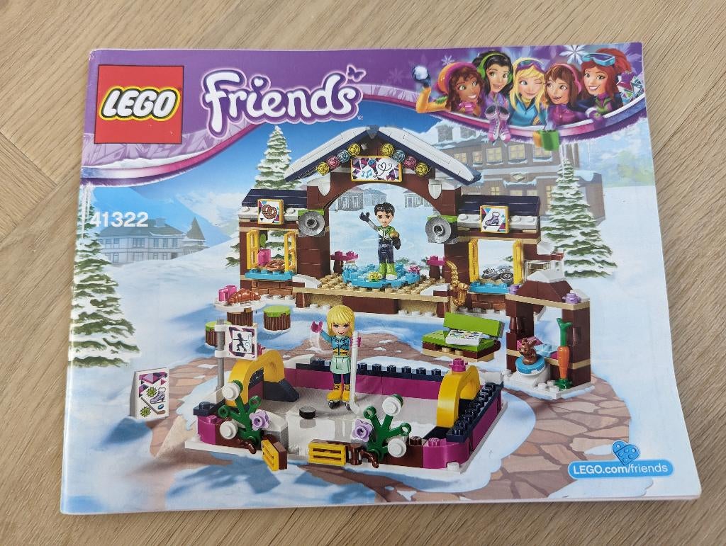 Lego Friends 41322 IJsbaan, Ophalen of Verzenden, Zo goed als nieuw, Complete set, Lego