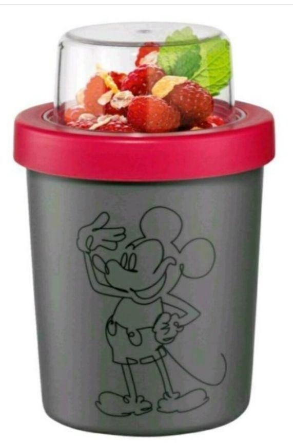 Disney To Go Yoghurt- / Soep-graan beker 470 ml, Ophalen of Verzenden, Mickey Mouse, Nieuw, Servies