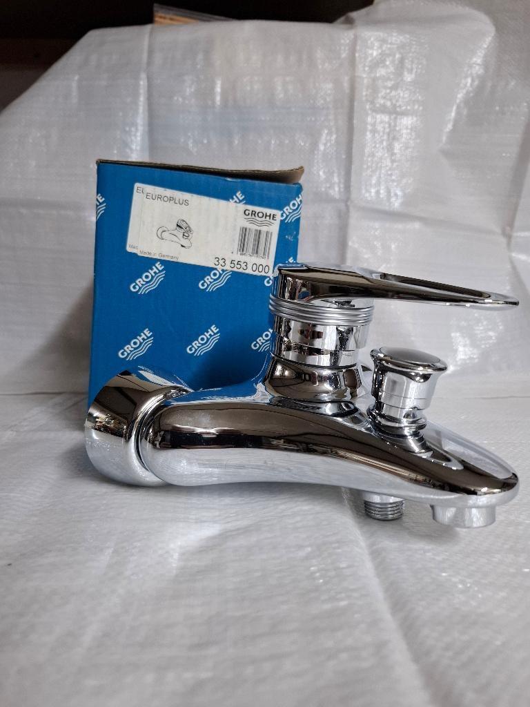 GROHE EUROPLUS BADMENGKRAAN, Ophalen, Nieuw, Chroom, Bad