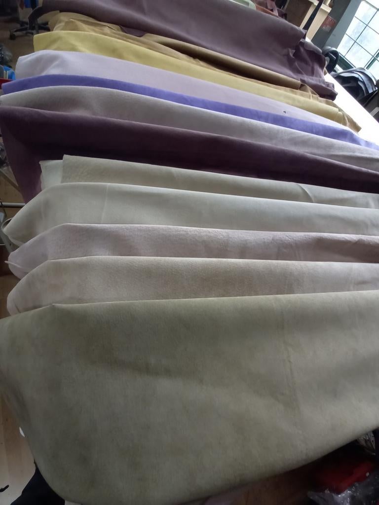 Heel veel kleuren pigskin voering/kleding leer,, Overige kleuren, Leer of Kunstleer, Nieuw, Ophalen of Verzenden