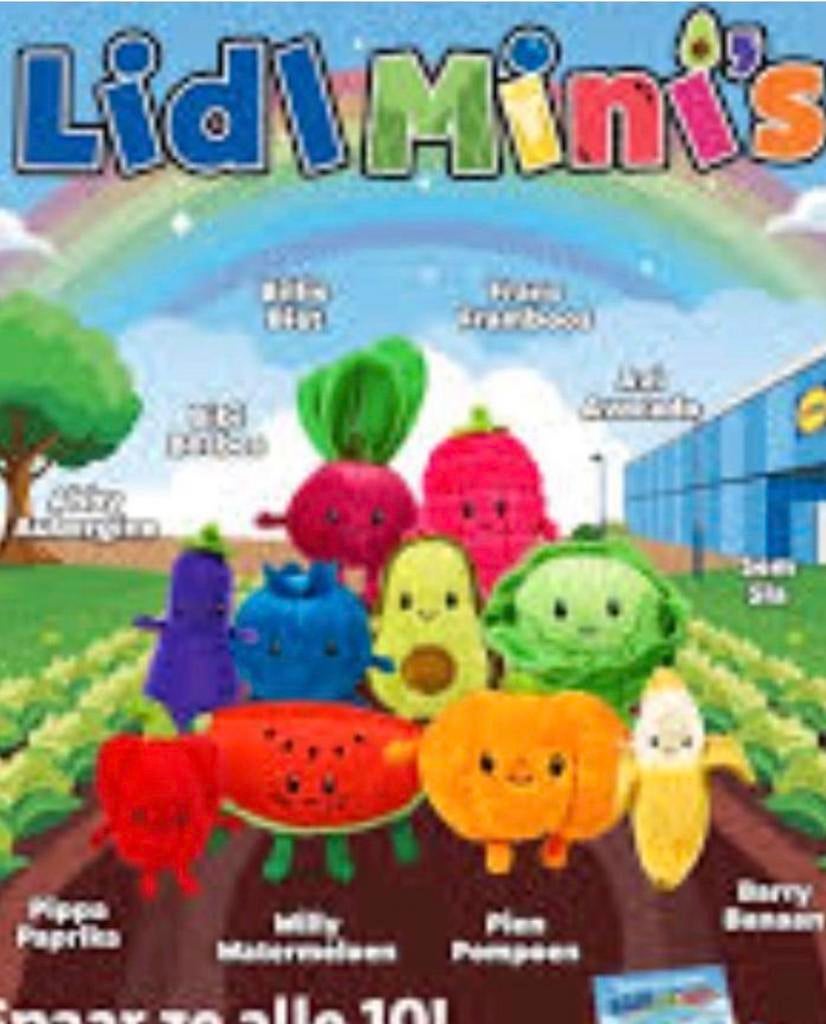 Gezocht Lidl Mini's Zegels - Minimaal 12 stuks, Ophalen of Verzenden, Nieuw, Overige typen