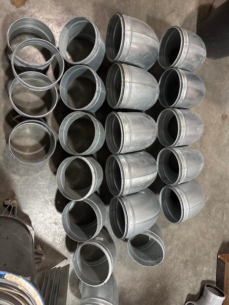 Spiralo hulpstukken - 200 mm, Doe-het-zelf en Verbouw, Ophalen, Nieuw, Ventilator en Afzuiger