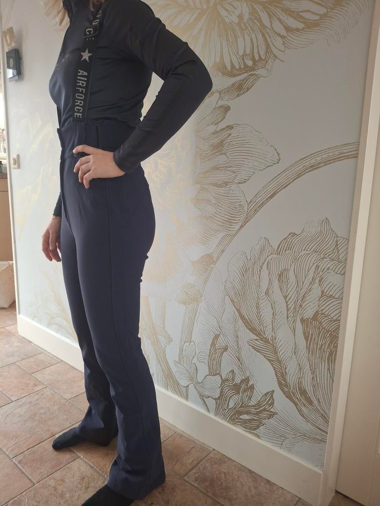 Air force salopette Christie skibroek, Kleding | Dames, Wintersportkleding, Zo goed als nieuw, Jack, Maat 36 (S), Ophalen of Verzenden
