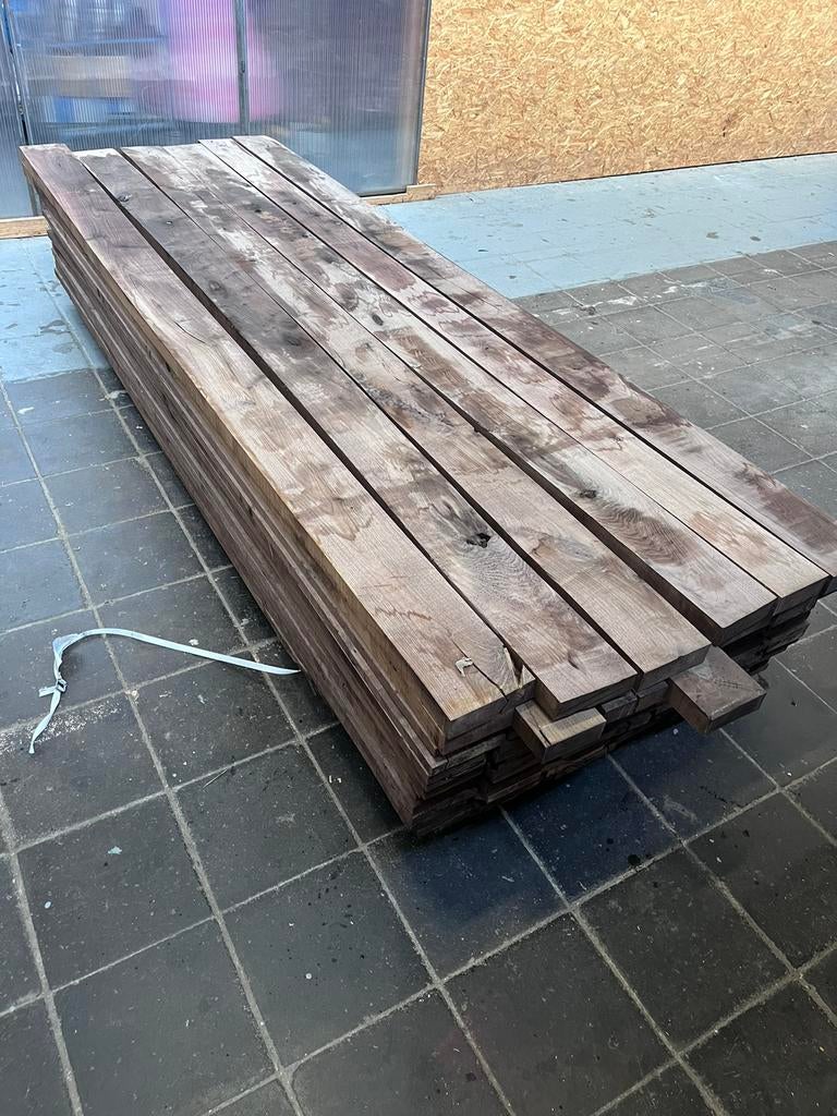 Amerikaans walnoten planken 26 en 52 mm, Ophalen, Zo goed als nieuw, Hout