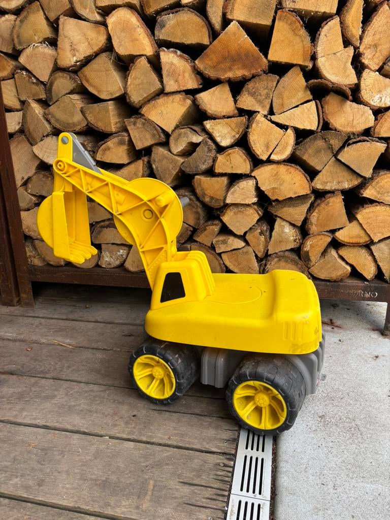Buitenspeelgoed loopauto graafmachine, Ophalen of Verzenden, Zo goed als nieuw, Overige typen