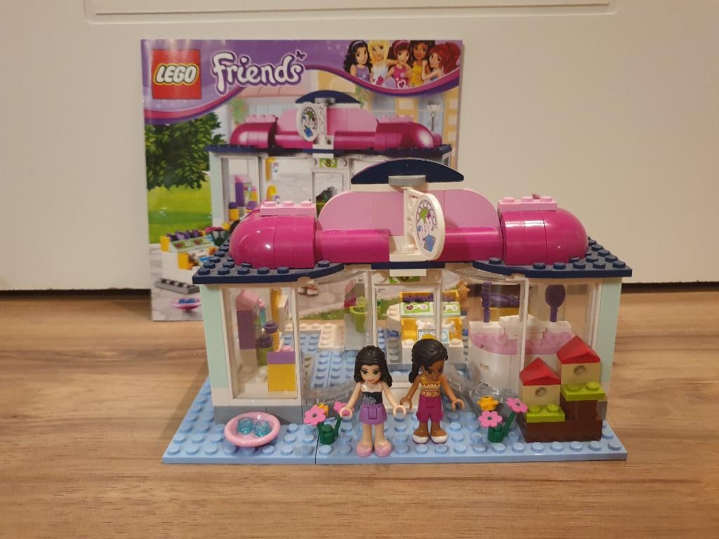 Lego Friends Heartlake Dierensalon - 41007 Compleet+boekje!, Ophalen of Verzenden, Zo goed als nieuw, Complete set, Lego